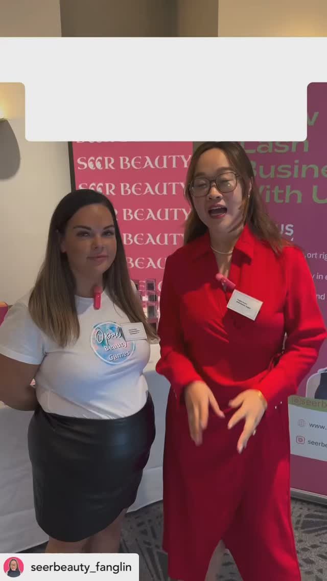 We had the amazing @seerbeauty_fanglin interviewing inspiring lash artists at Opal 2024 ππ
Hands up who managed to get themselves an interview ππ»‍βοΈ
@opalbeautygames
#lashconference #lashevent #lashes #lashtech #lashtechnician