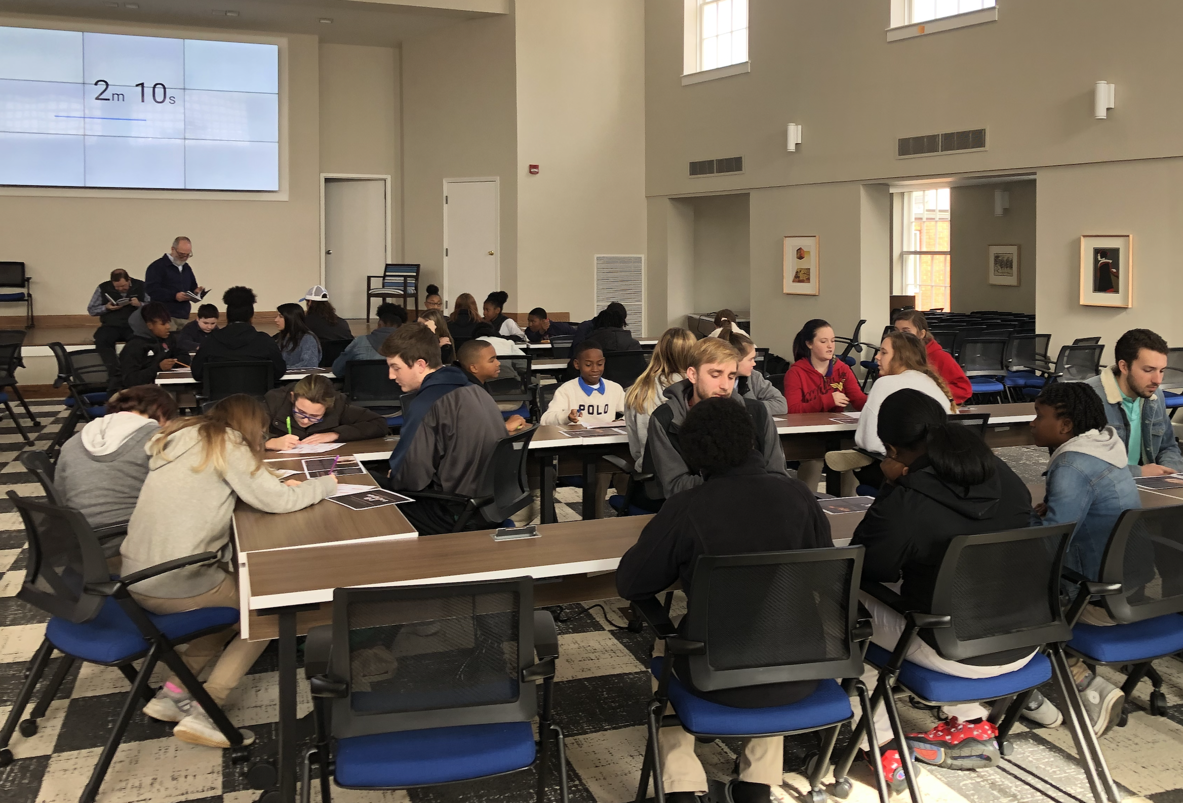 C-bEL Project - Global Perspectives Students Working