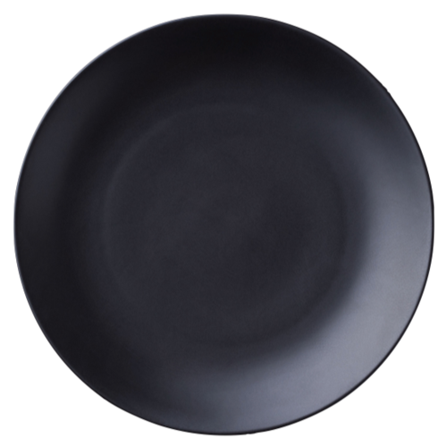Black Porcelain Plate