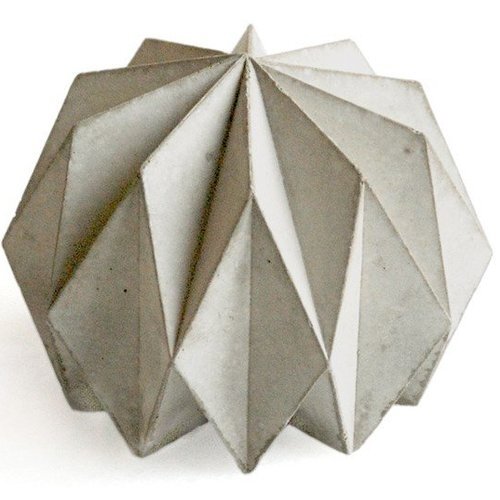 Origami Concrete Paperweight.