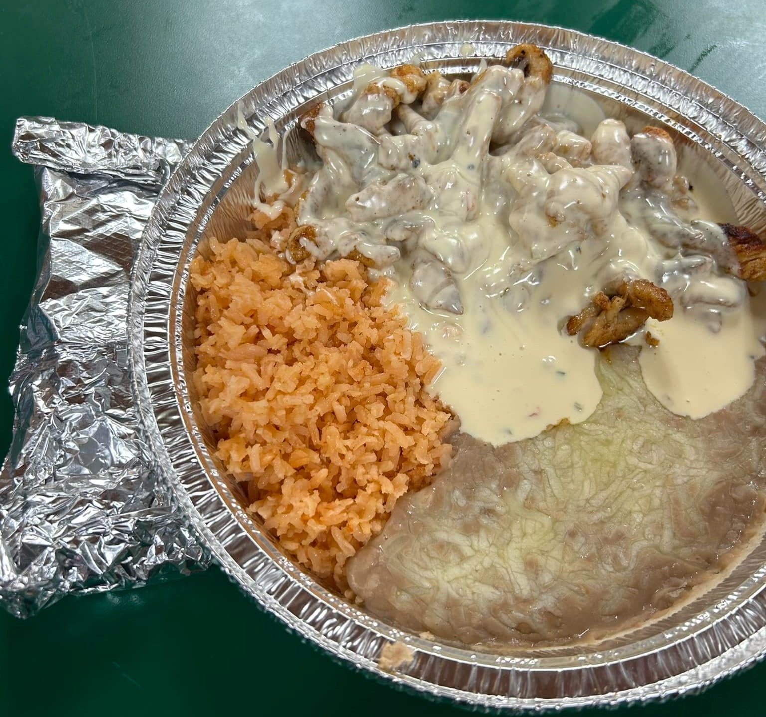 Pollo Con Queso