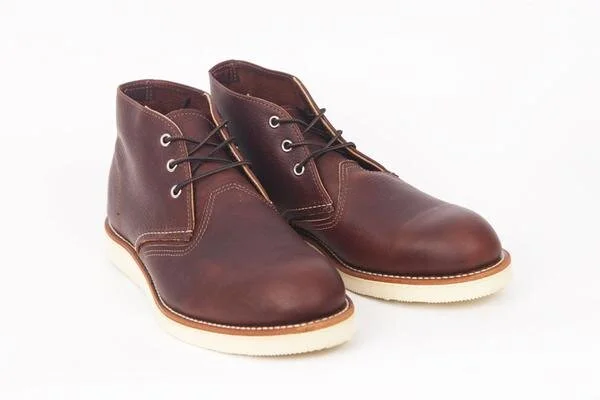 Red Wing 3141 Work Chukka Briar Oil Slick Boots