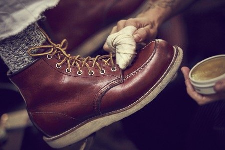 Outfit ideas for men - How to wear Red Wing '875' Moc Toe Boot - WEAR
