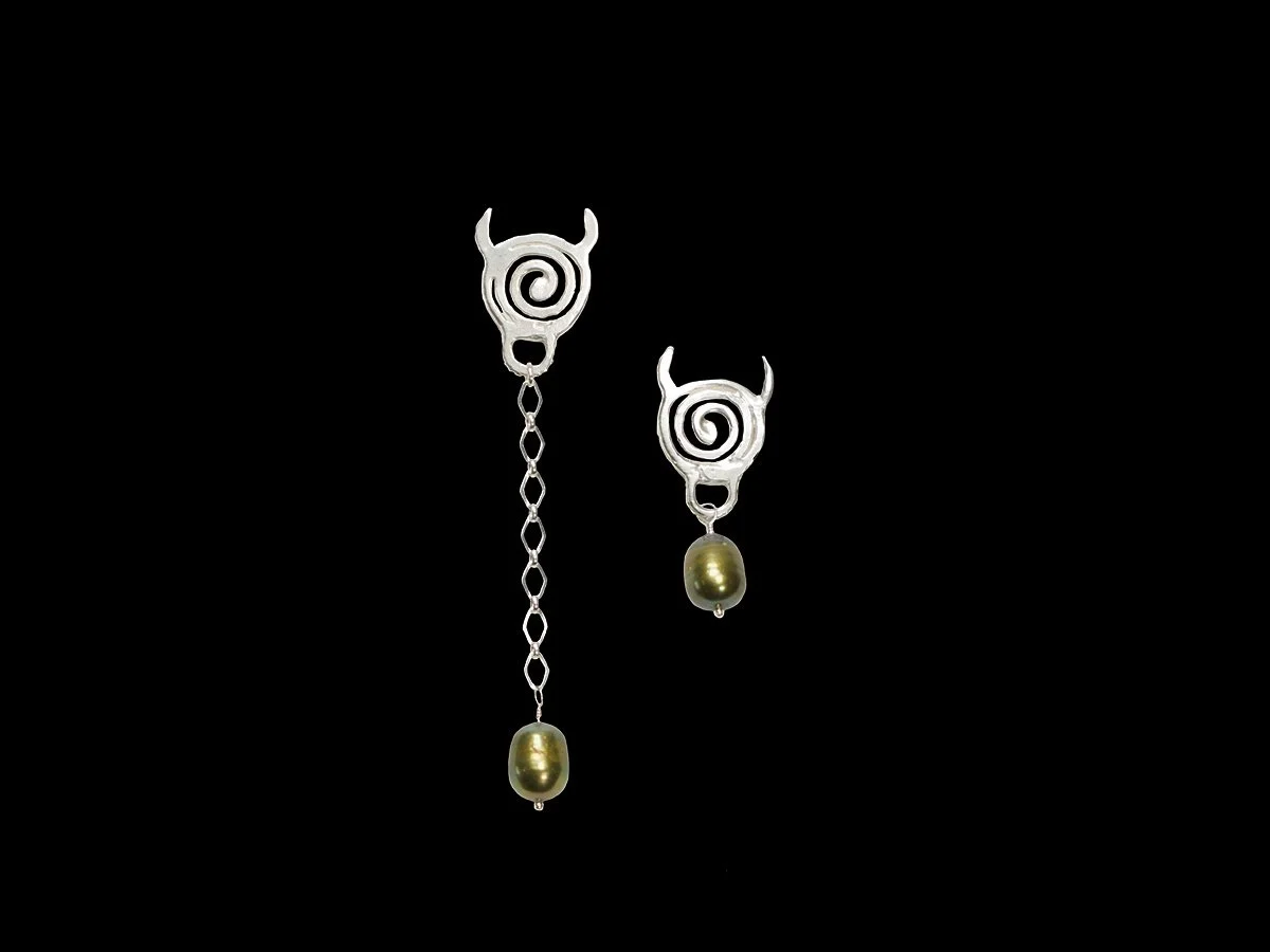 TRIPPY DEVIL EARRINGS