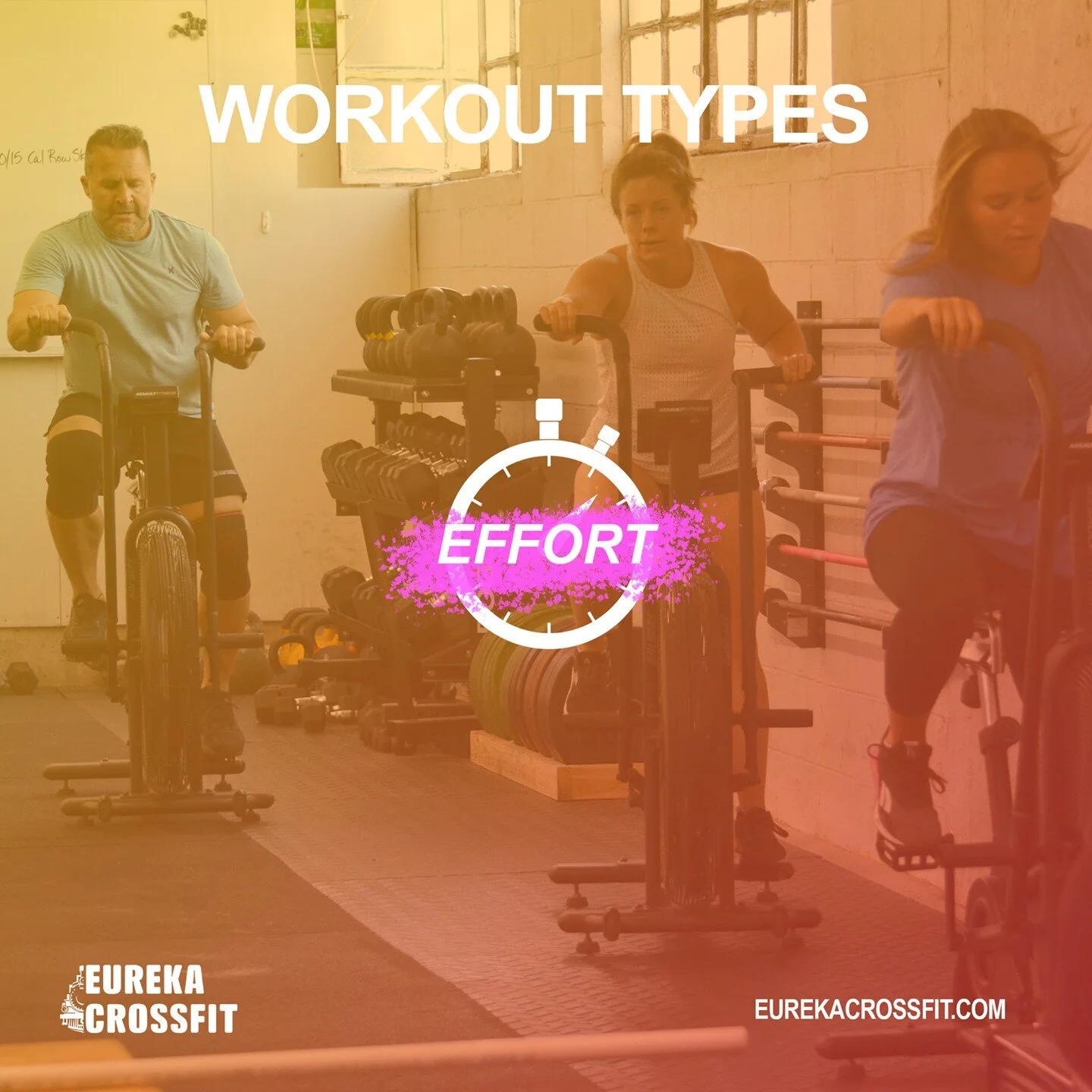 EFFORT workouts are typically designed to be performed at a pace that the 
athlete can sustain across the entire workout. They can be long or short, heavy or light, 
low volume or higher volume. The pace in EFFORT workouts is typically relative to th
