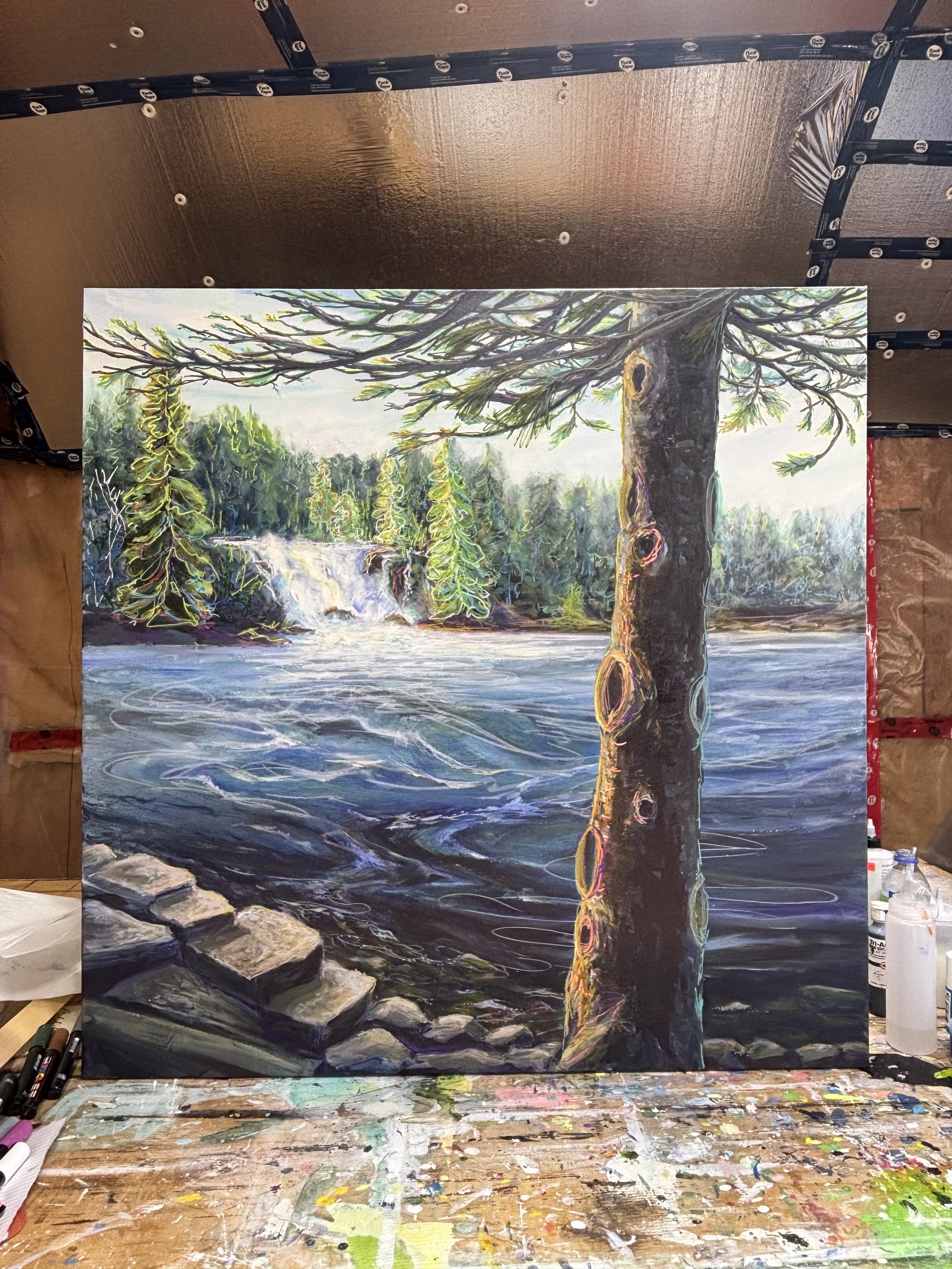 36 inches x 36 inches