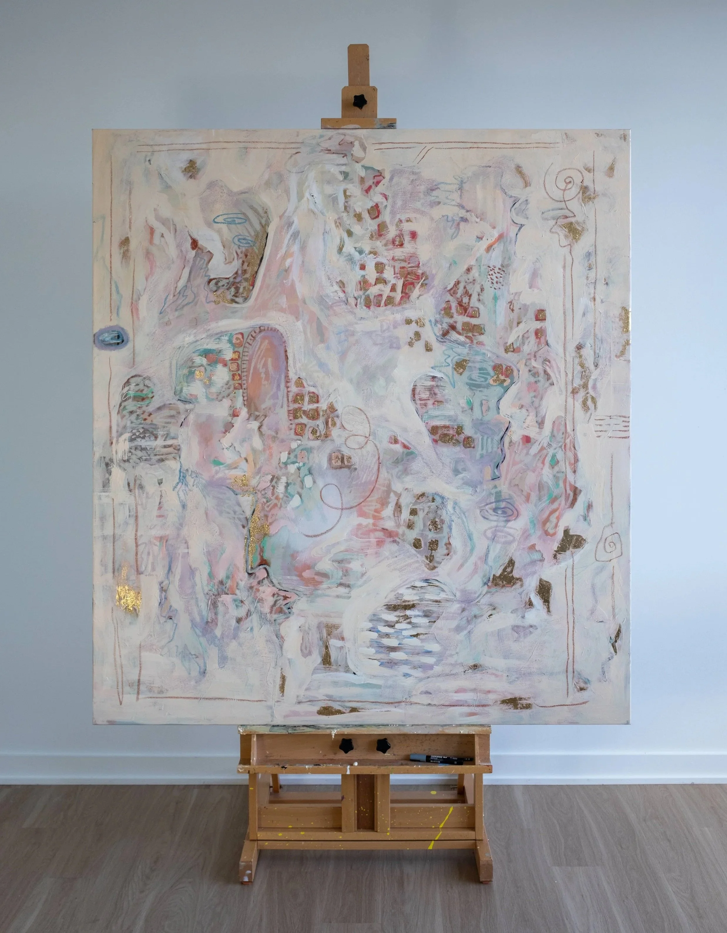 SOLD. Casablanca, 2025
Acrylic on Canvas
60"x72