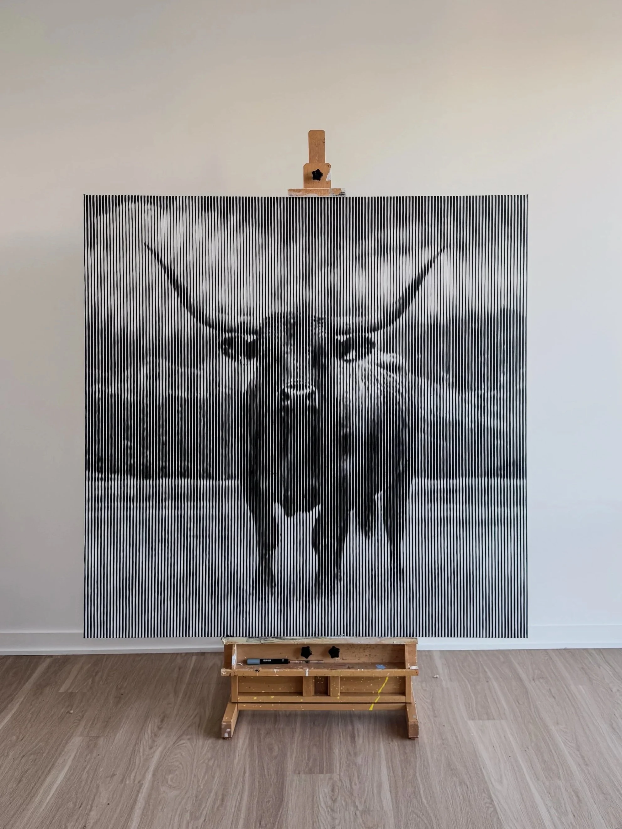 The Bull, 2025
Acrylic on Canvas
60"x60"