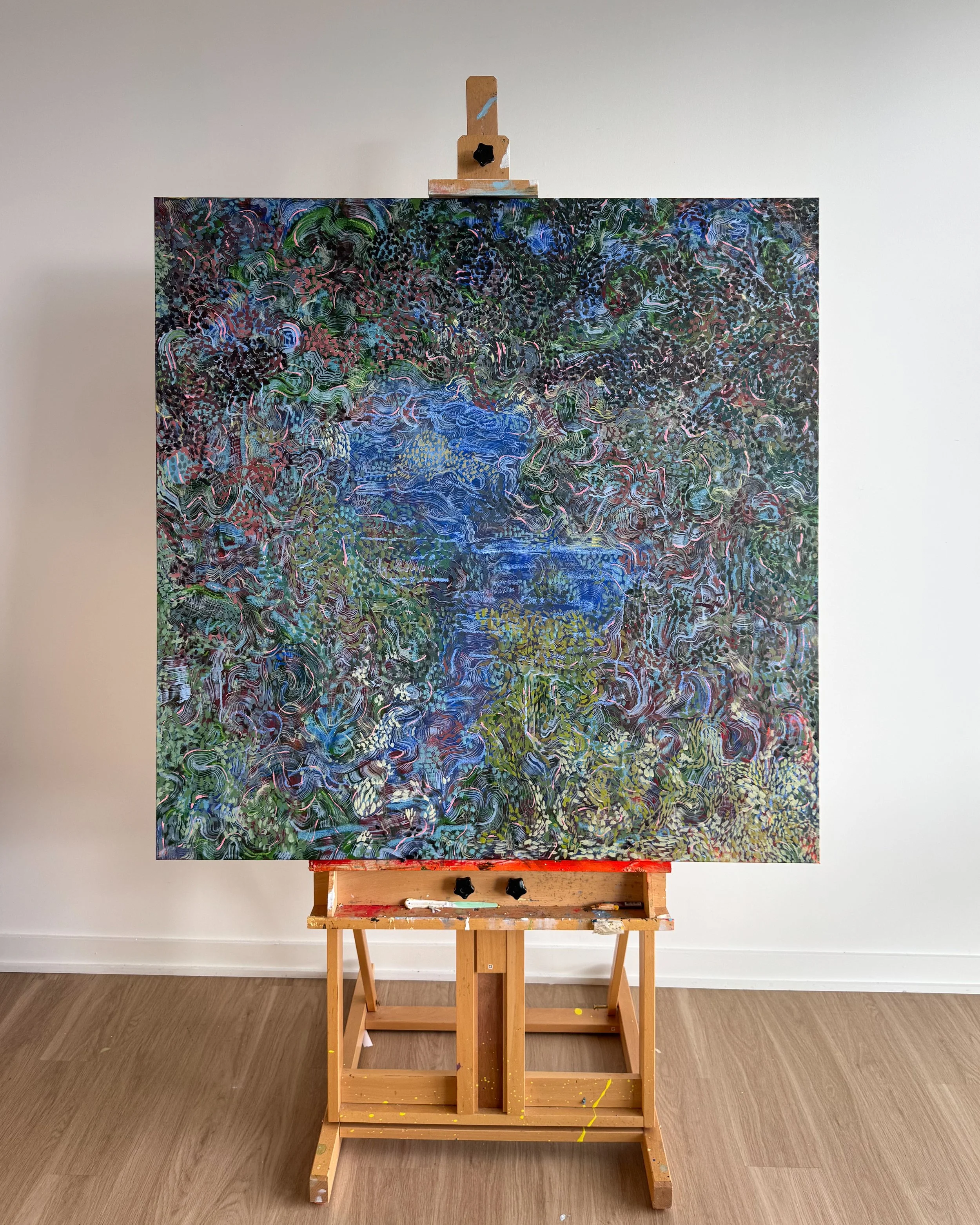SOLD. Plemora, 2026
Oil on Canvas
48" x 48"