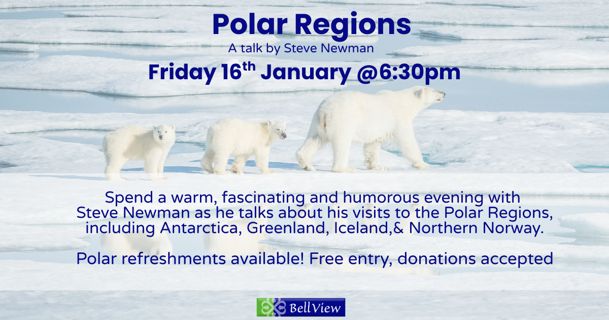 Polar Regions, a talk by Steve Newman