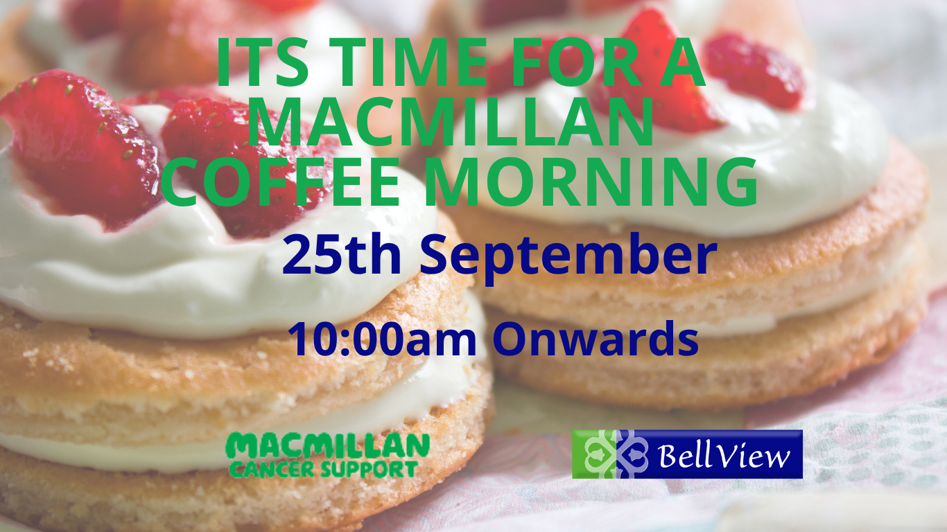 Macmillan Coffee Morning 