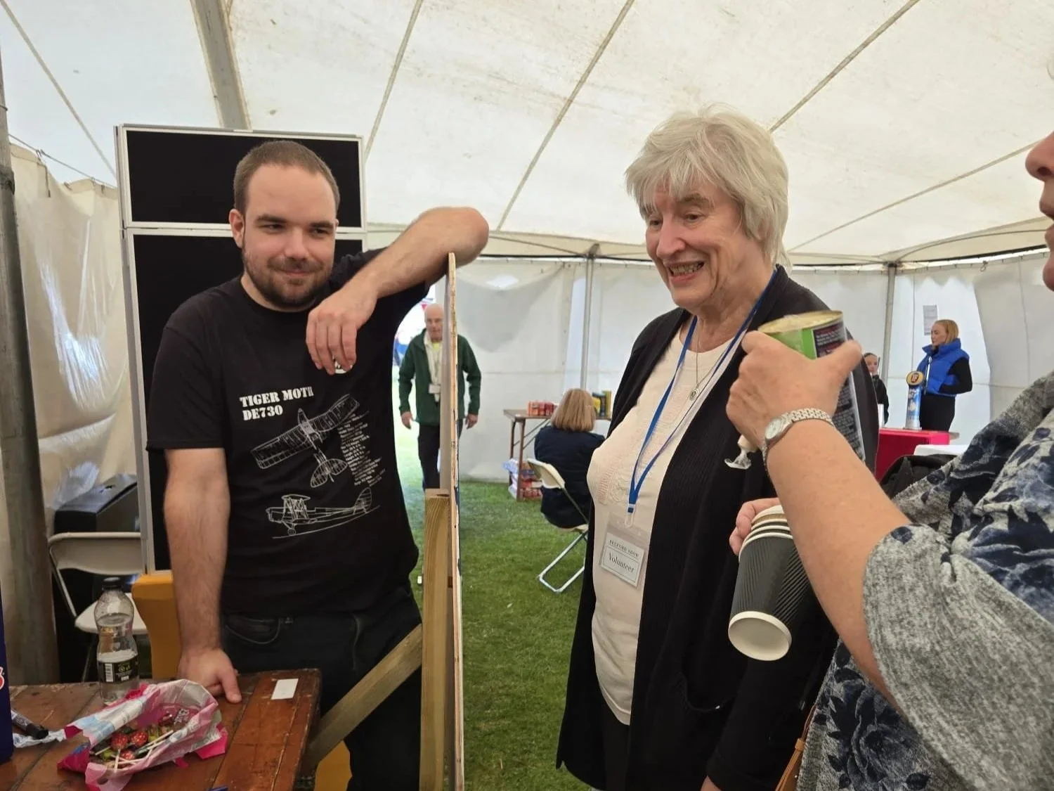 Spinning at Belford Show