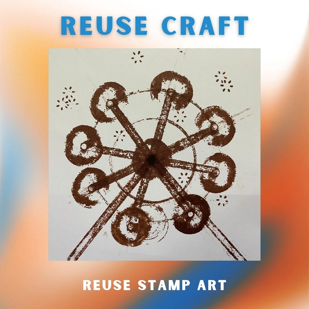 Reuse Stamp Art Tutorial