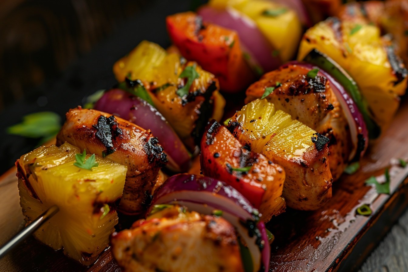 Chicken &amp; Pineapple Skewers: The Perfect Father’s Day Treat