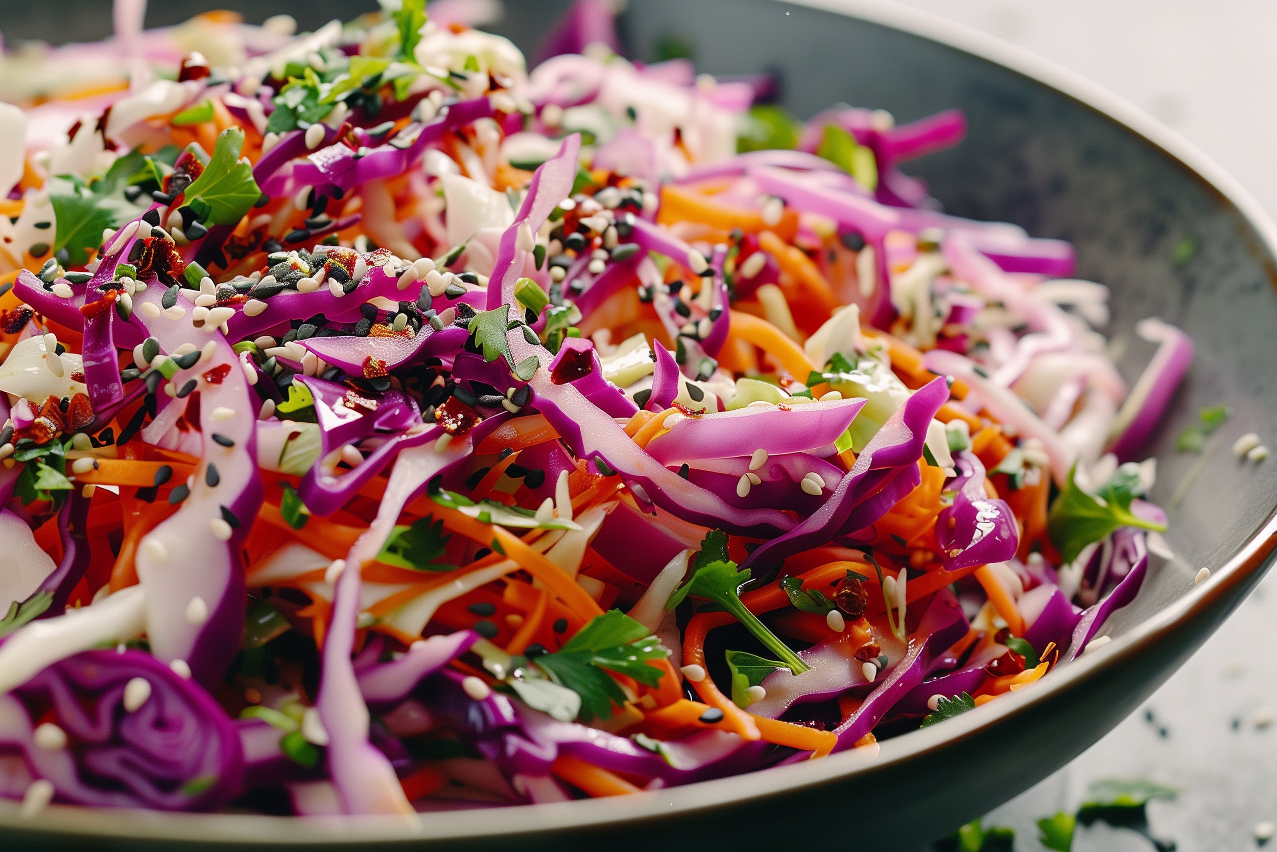Crunchy Coleslaw Magic: A Fusion of Flavours and Science