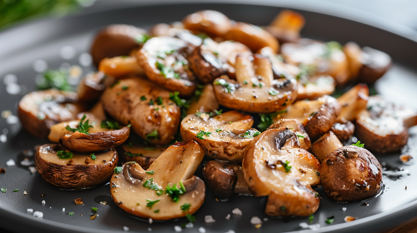 Sautéed Mushrooms with Garlic and Thyme