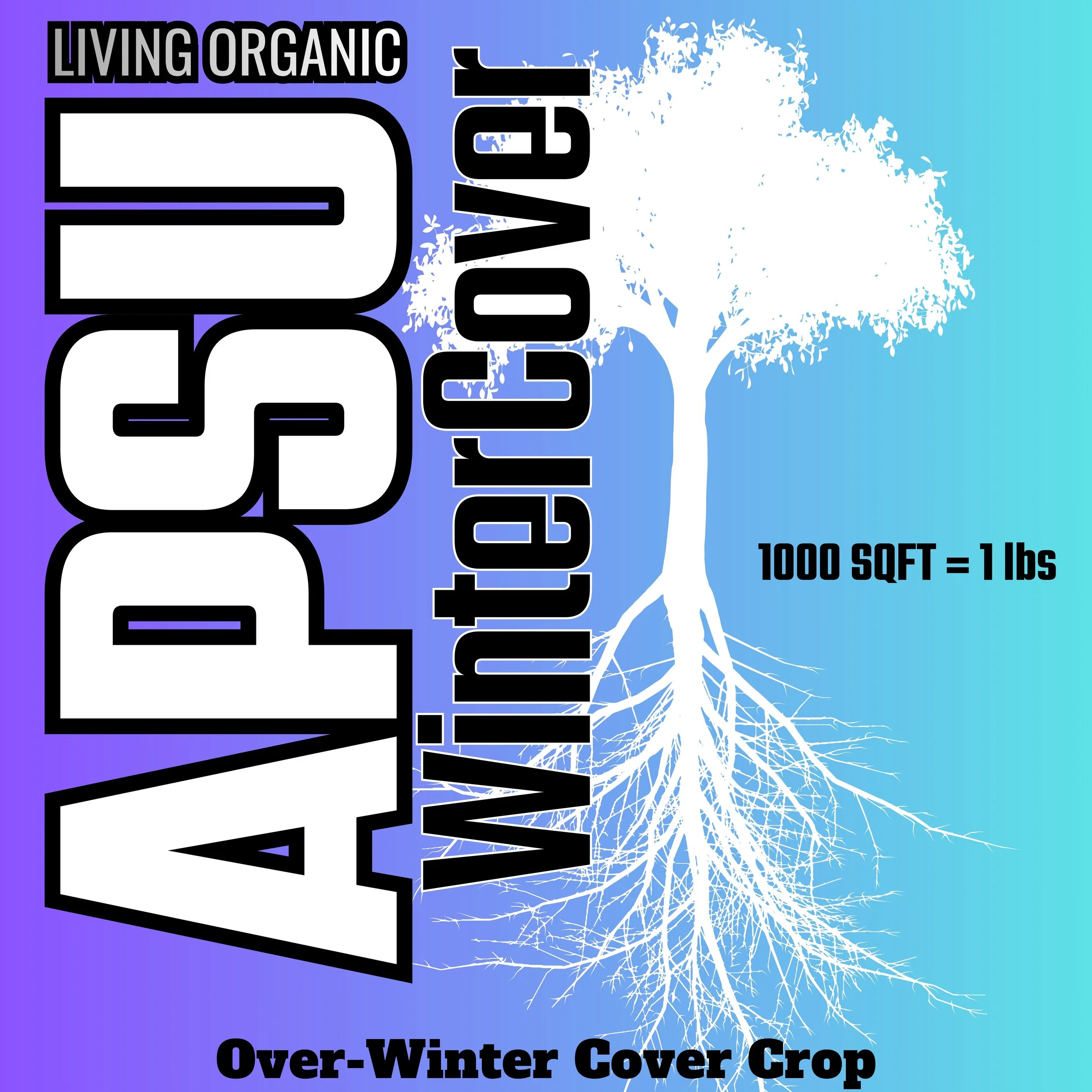 Compaction-resetting, nutrient-cycling, microbe-sustaining — overwinter cover crop blend for revitalized soils