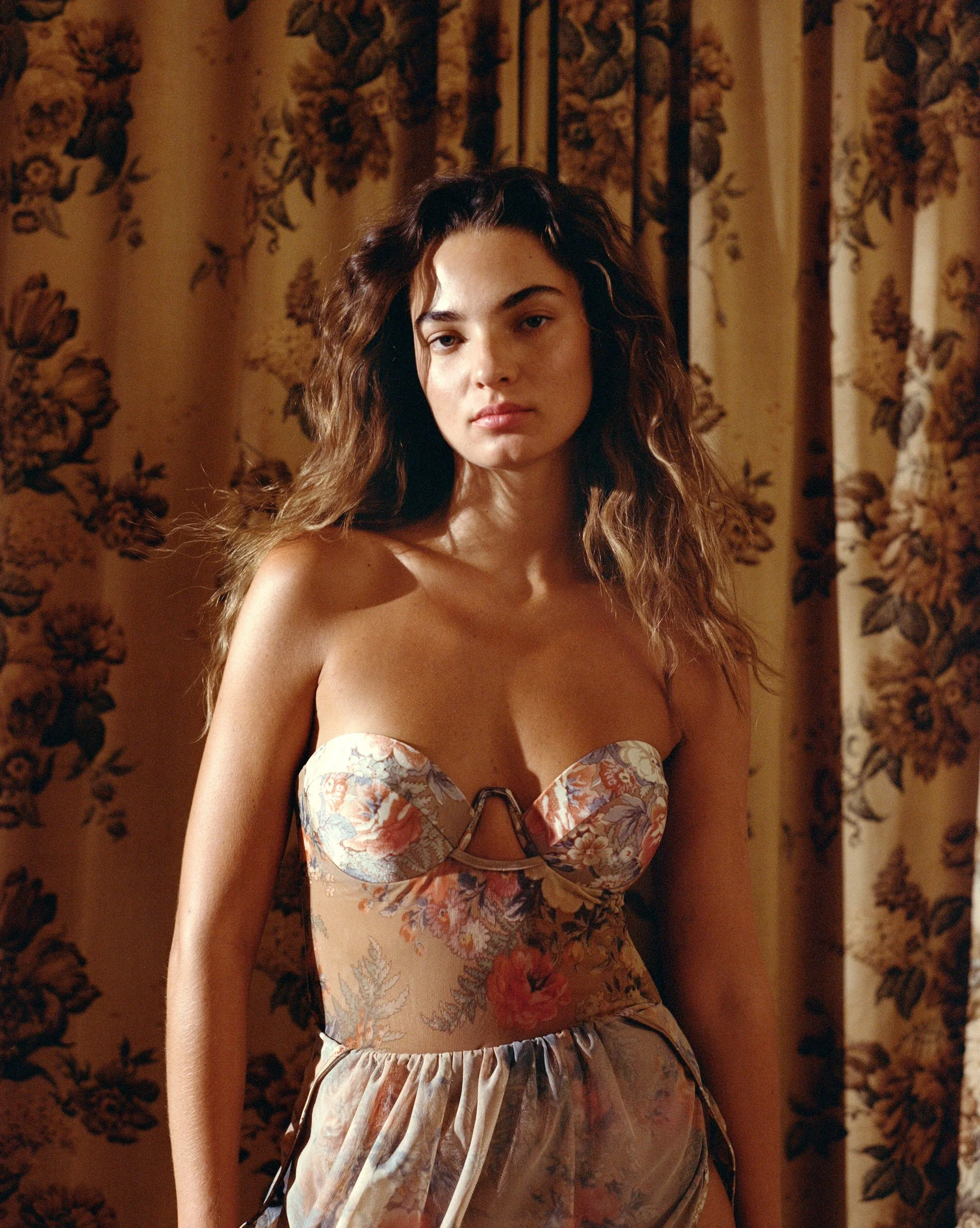 Editorial hair styling by London-based hairstylist Elvire de la Roux.