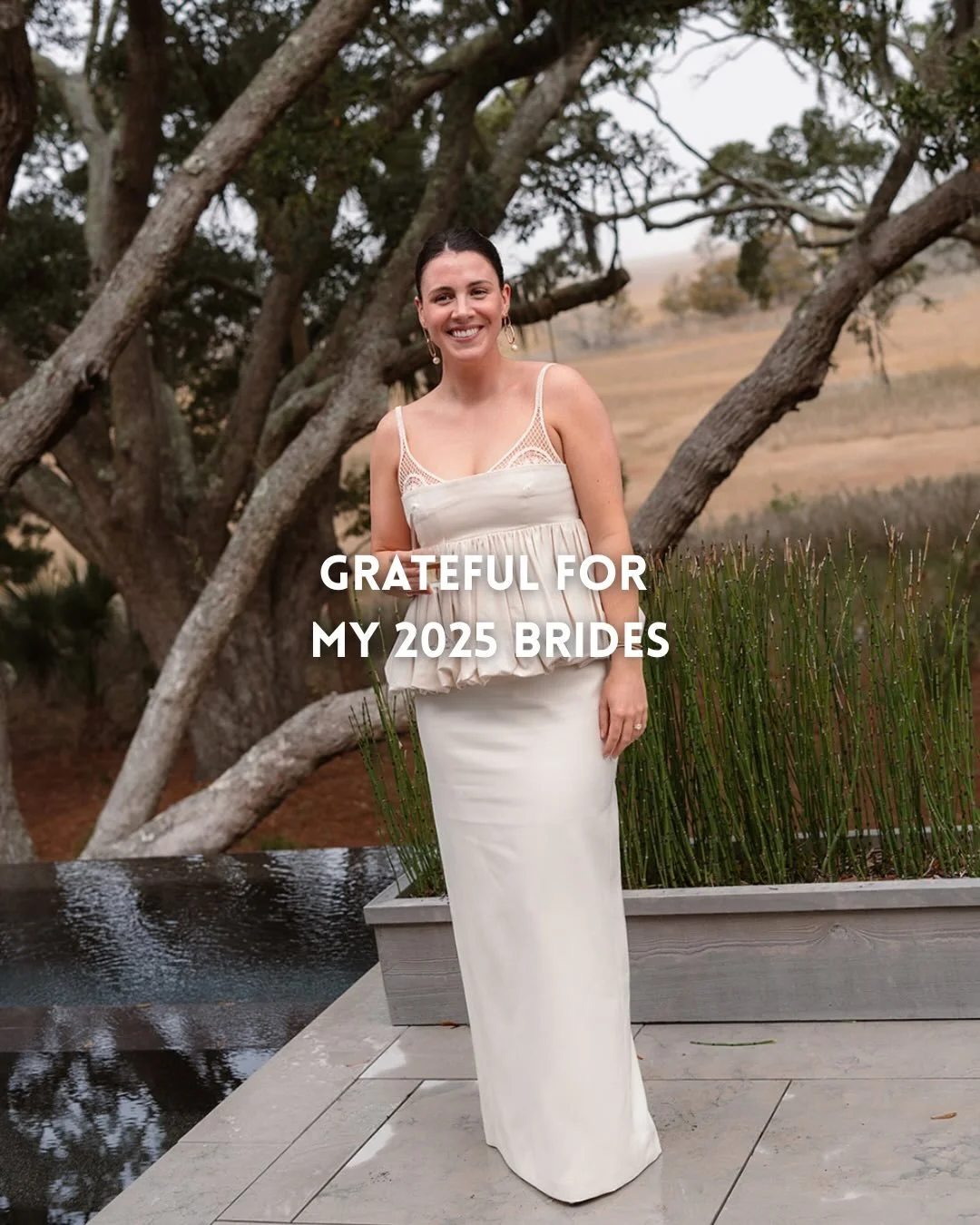Grateful doesn&rsquo;t even begin to cover it 🤍

Getting to work with each of these brides (plus more!) throughout 2025. Helping them feel confident, supported, and like themselves on such a meaningful day has been such an honor. Every wedding, ever