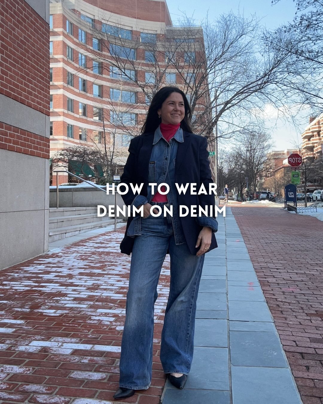 Denim on denim is one of those things that either looks effortless&hellip; or completely off.

After years of styling, I can tell you it&rsquo;s never about the denim itself. It&rsquo;s about wash contrast, proportion, and what you pair it with. The 
