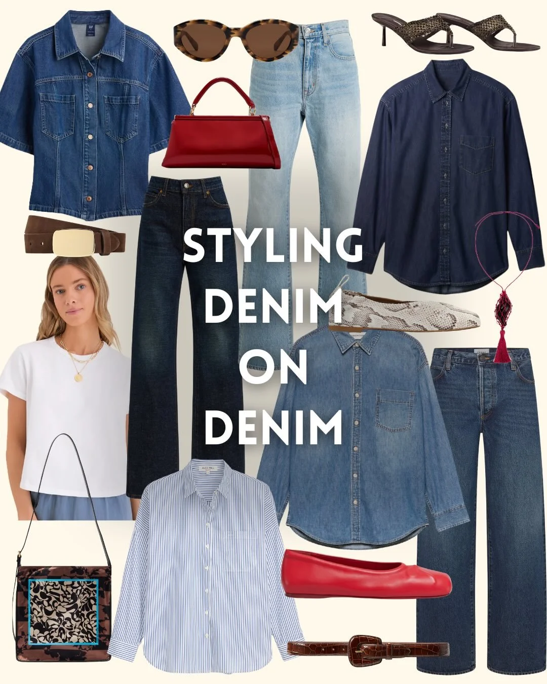 Denim on denim is one of those looks that can either feel incredibly chic or completely off. In this month&rsquo;s Substack I&rsquo;m breaking down how to style it so it feels intentional.

Comment DENIM to shop the looks or SUBSTACK to follow along.