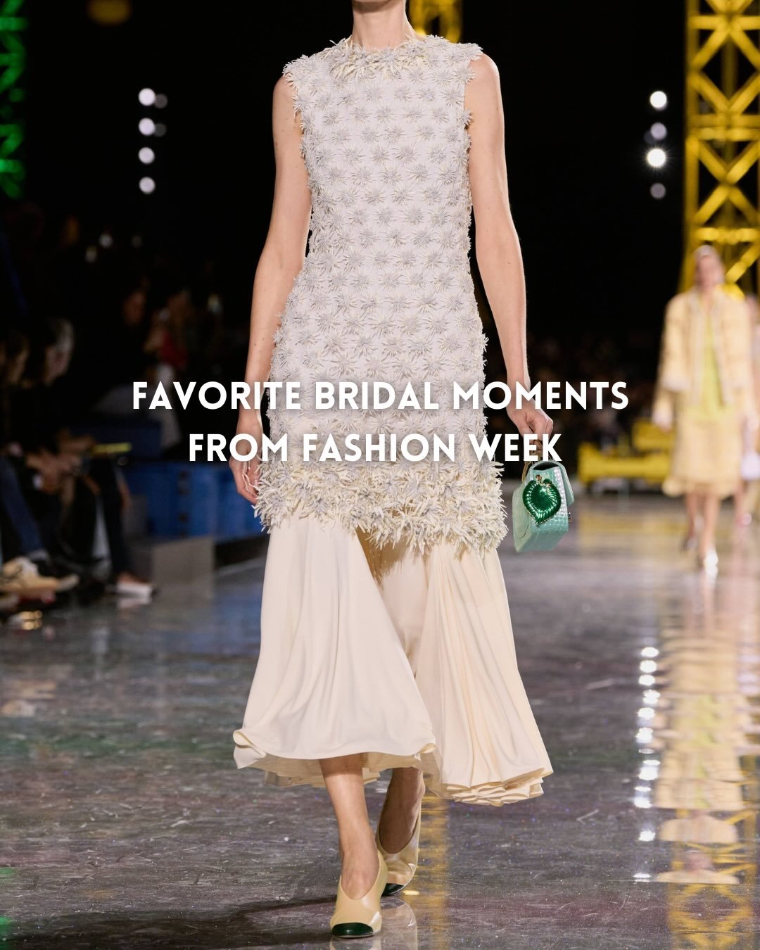 Bridal is having a moment&hellip; and I was taking notes. Some wishlist items I want to style some of my brides in. 

If you&rsquo;re planning your bridal wardrobe and want something that feels fashion-forward but still timeless, comment BRIDE and le