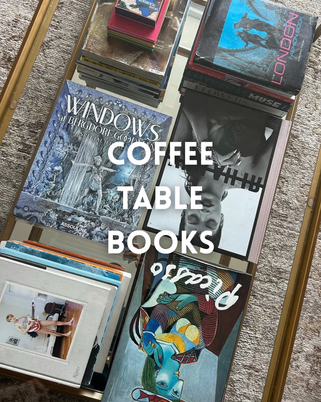 If you know me, you know I love a good coffee table book. They&rsquo;re equal parts inspiration and decor, and I&rsquo;m always adding new ones to my collection. These are a few that I come back to again and again.

Comment BOOKS and I&rsquo;ll send 