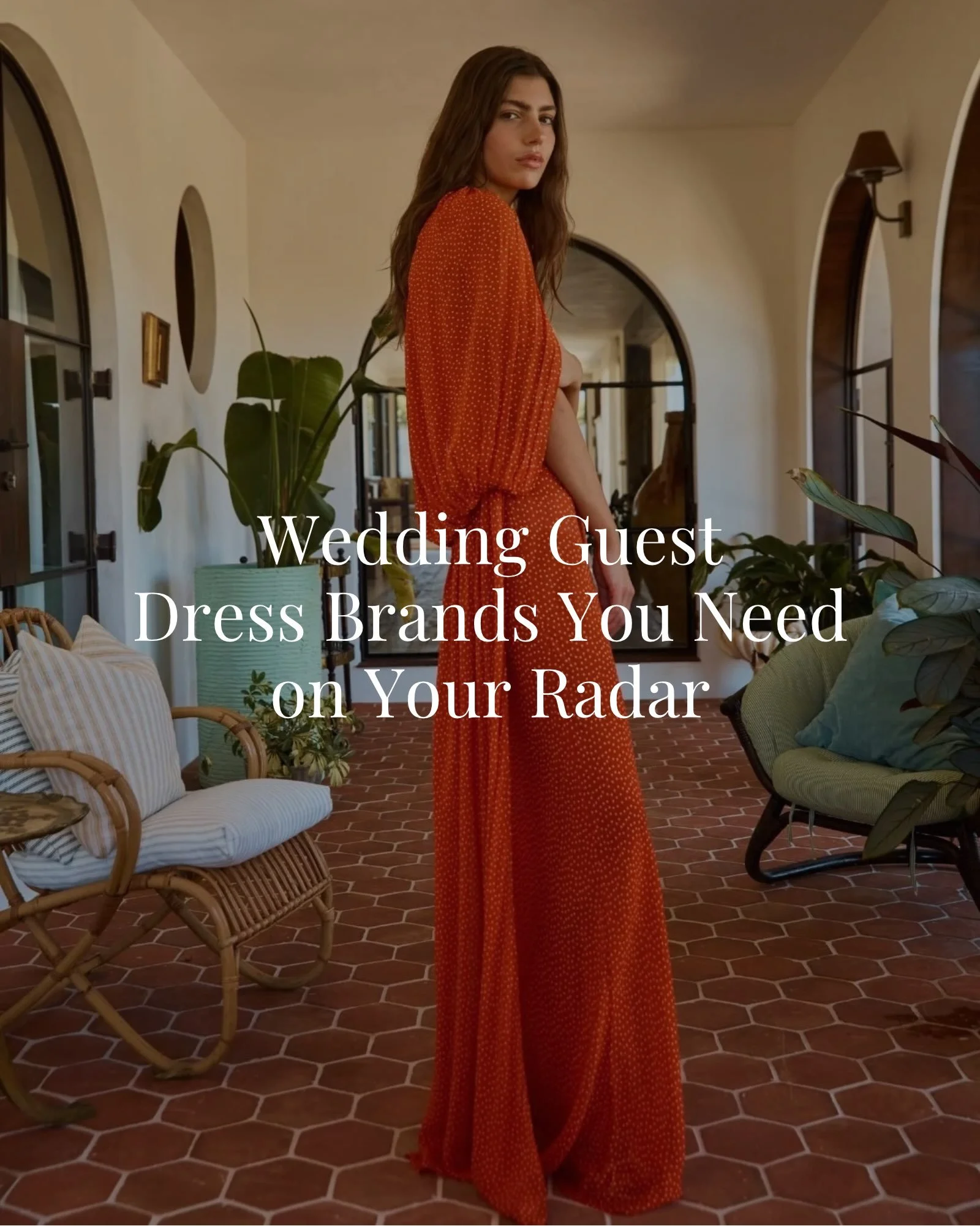 Comment GUEST and I&rsquo;ll send you the four brands I reach for when a client tells me she has a wedding coming up and nothing to wear. A little unexpected, beautifully made, and nothing you&rsquo;ll spot on three other guests.