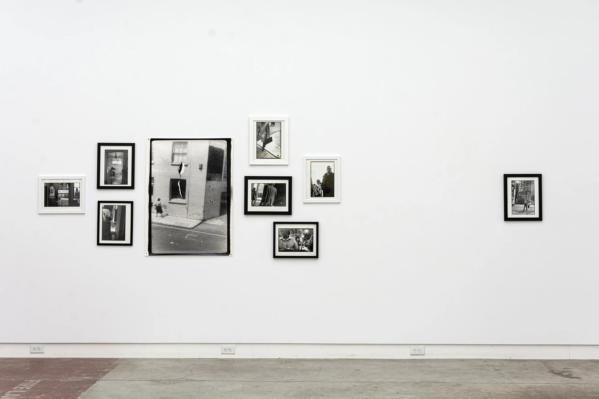 Tim Brennan.  Photographs . Installation view.