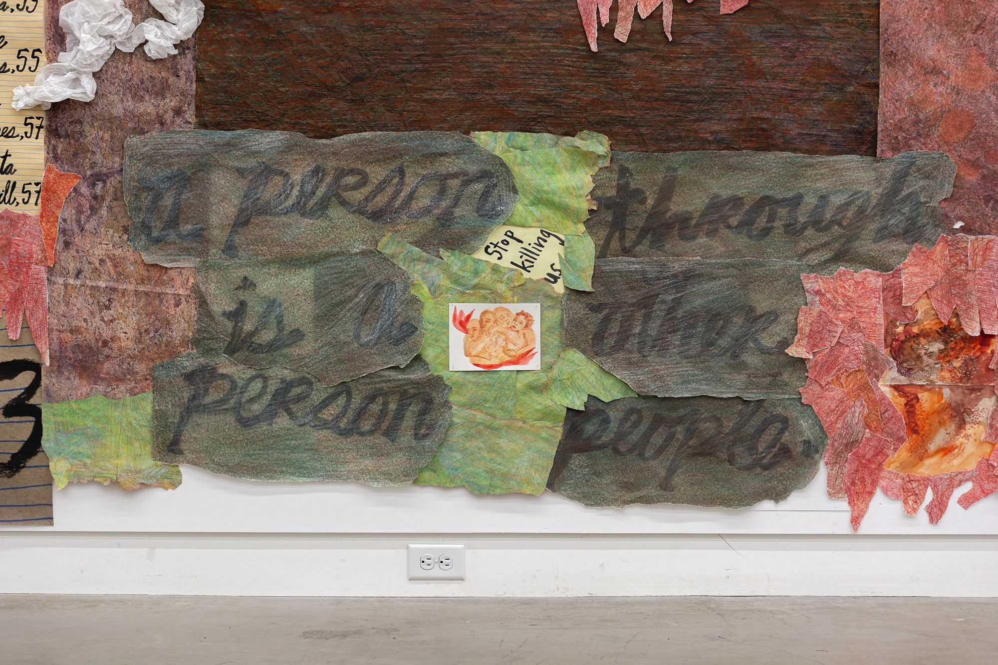 Detail of: lucie chan, "how to be...excerpts from how to be 57, 2018", 2026.