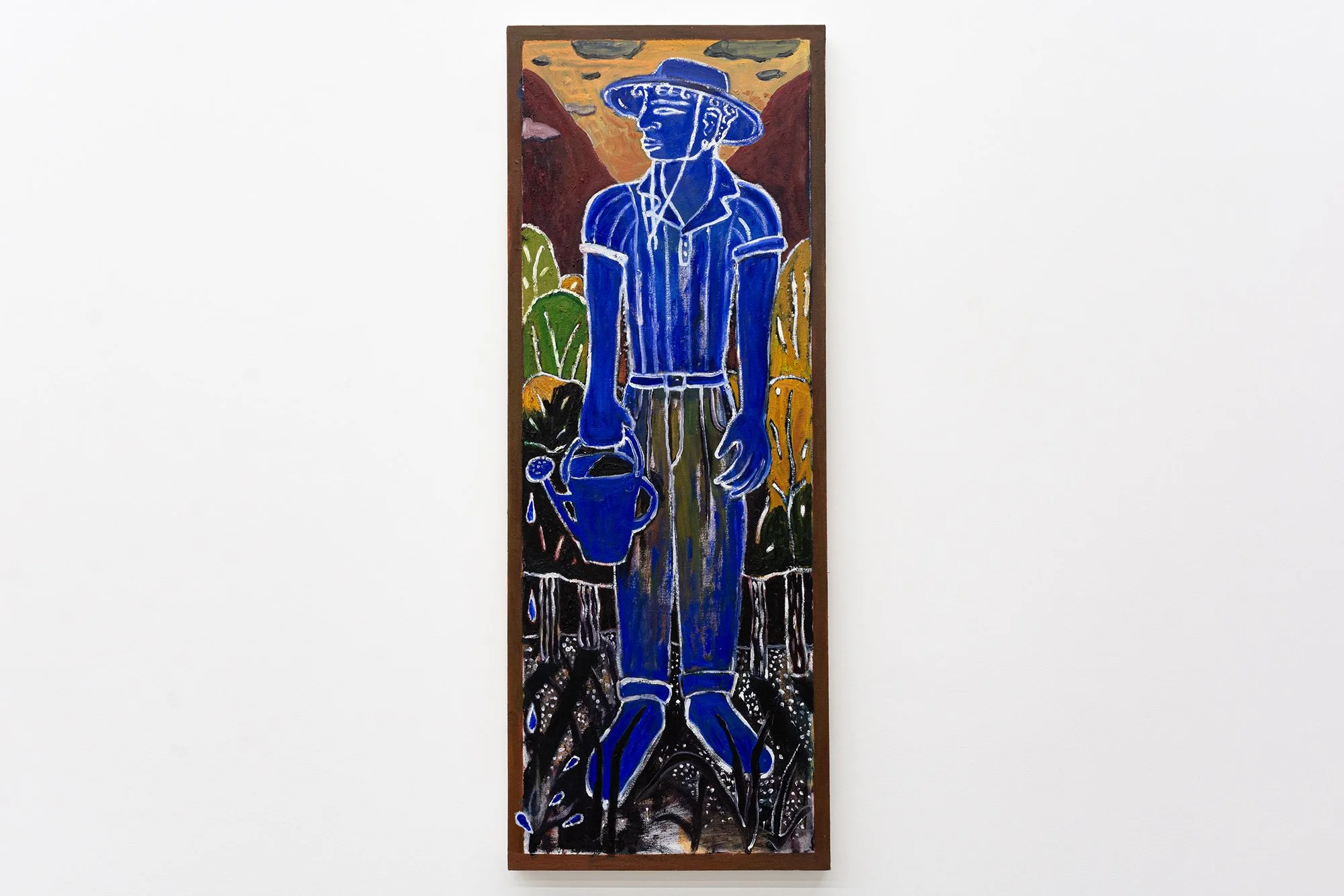 Kayza DeGraff-Ford,   Before nightfall   2026. Oil on canvas. 