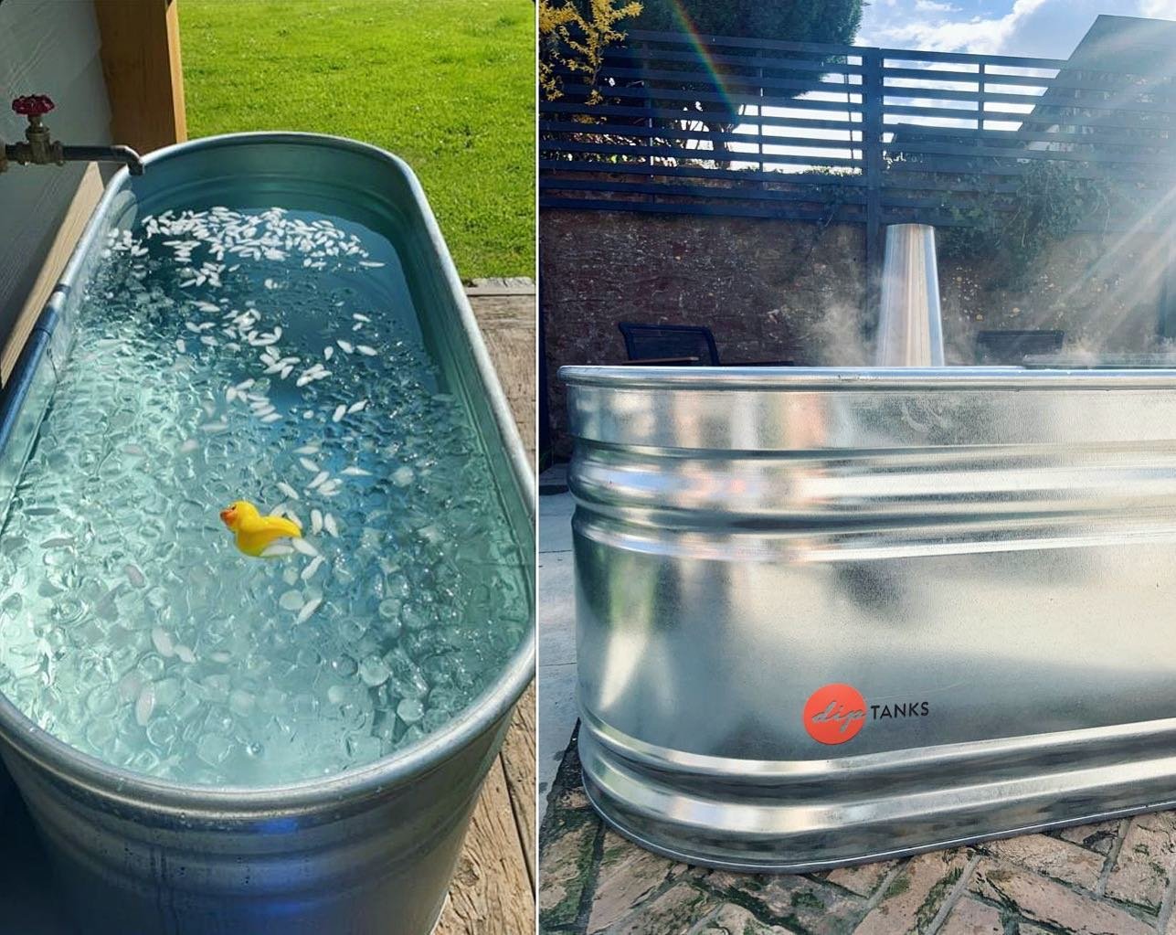 How do you use yours? Ice baths, outdoor baths, planters &amp; hot tanks, we are constantly surprised at the uses our customers have for Diptanks.

🧊🔥🫧

#icebath #coldwatertherapy #diptanks #takeadip #outdoorliving #outdoorbath #health #gardeninsp