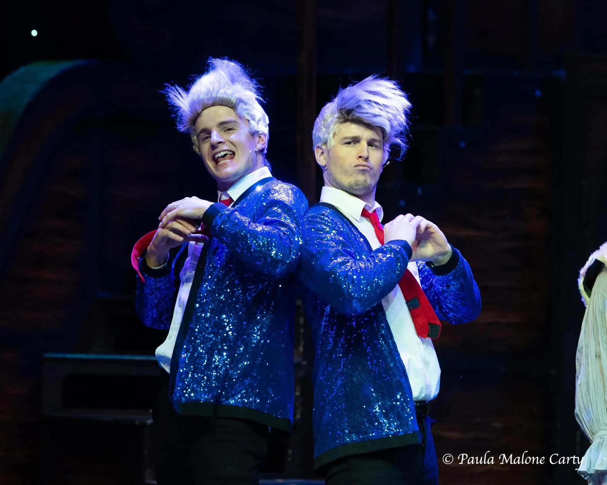 Daniel Furlong and Thomas Furlong as Jedward once they hit London