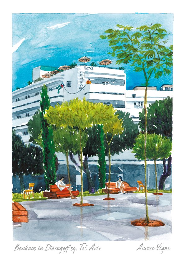 Bauhaus in Dizengoff sq. Tel Aviv, Israel
©AuroreVigne