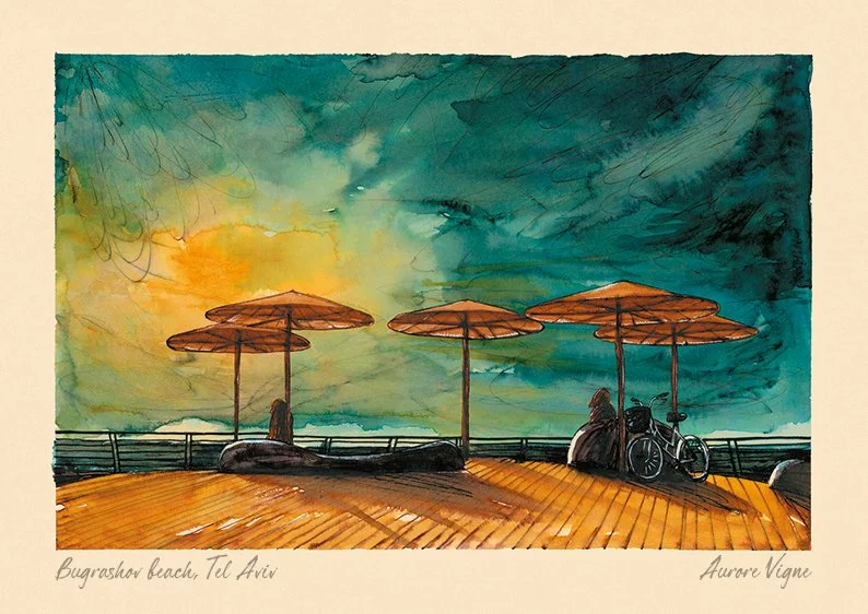 Bugrashov beach, Tel Aviv
©AuroreVigne