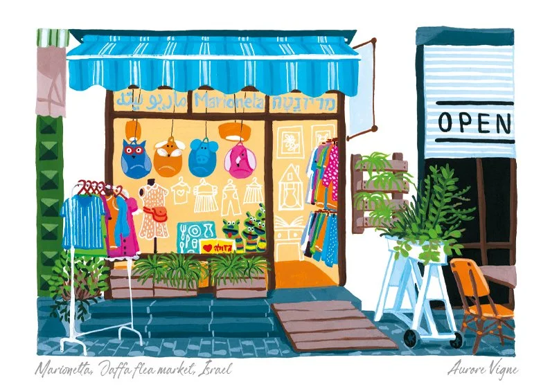 Marioneta, Jaffa flea market, Israel
©AuroreVigne