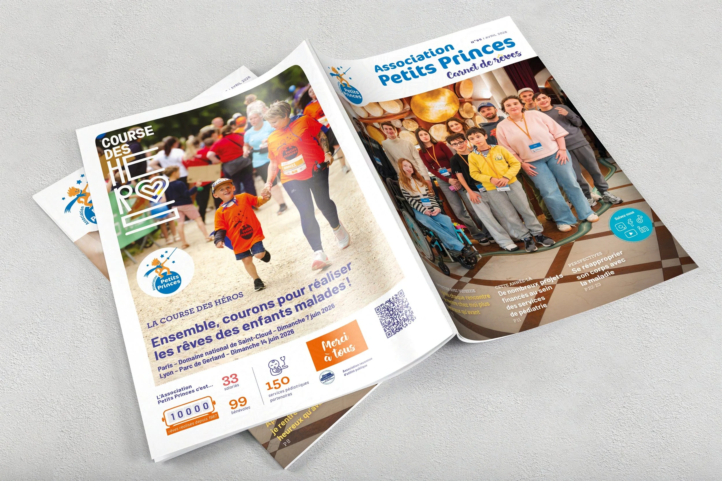 Association Petits Princes
Design of the Magazine n°95/2026 in collaboration with the Atelier Rezai.
