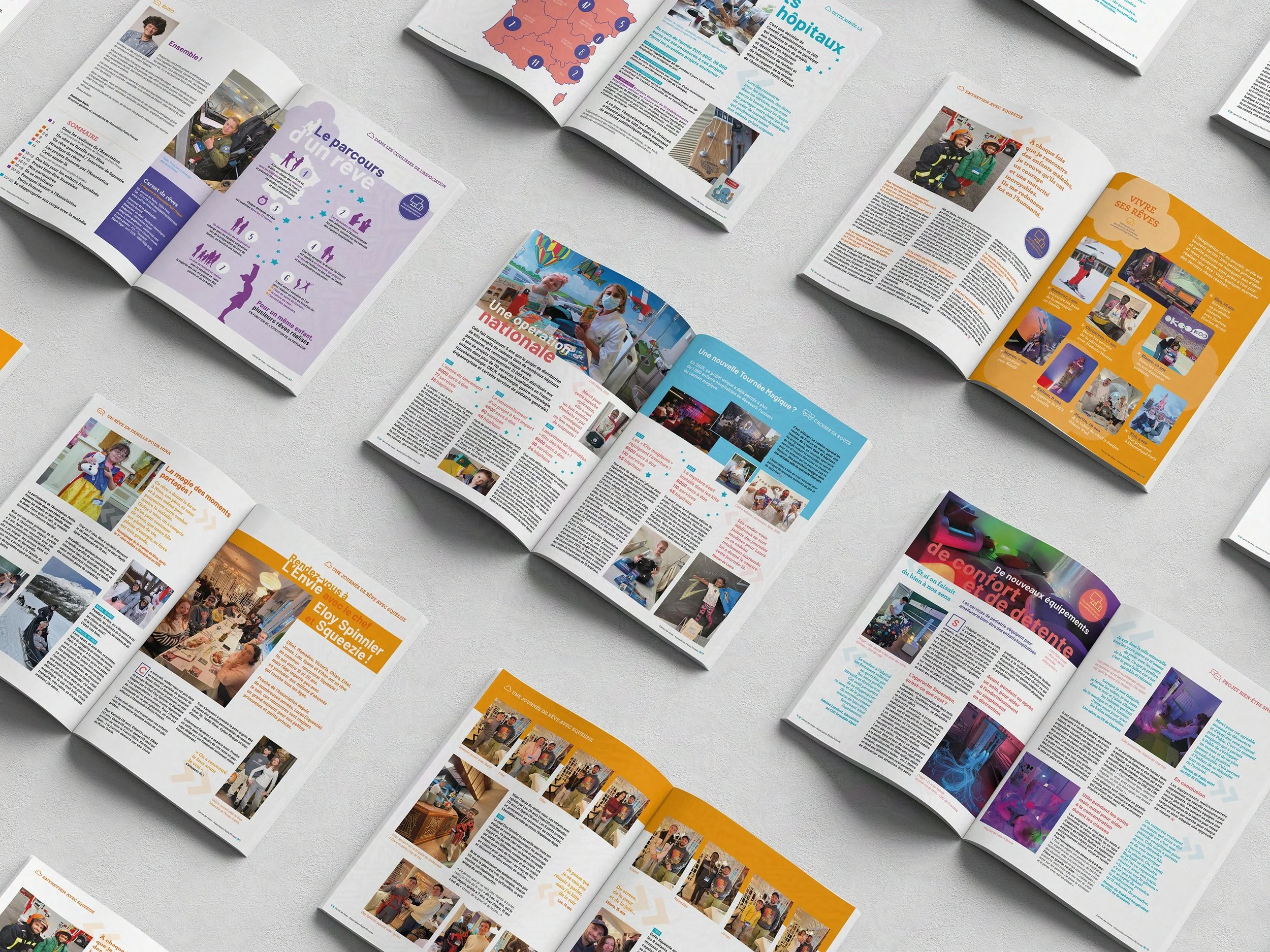 Association Petits Princes
Design of the Magazine n°95/2026 in collaboration with the Atelier Rezai.