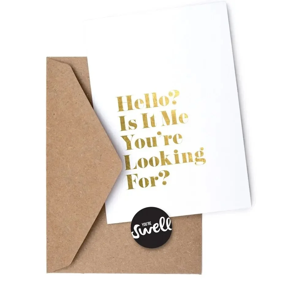 Hello? Card
