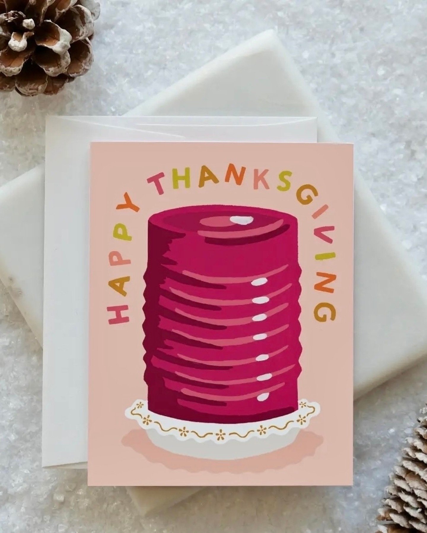 Happy Thanksgiving Season!  Whether you're visiting or hosting this holiday, there's a lot to be thankful for - share your gratitude with a fun card, a favorite candle, a handmade charcuterie board, or a fresh tea towel! Oh, and of course no gatherin