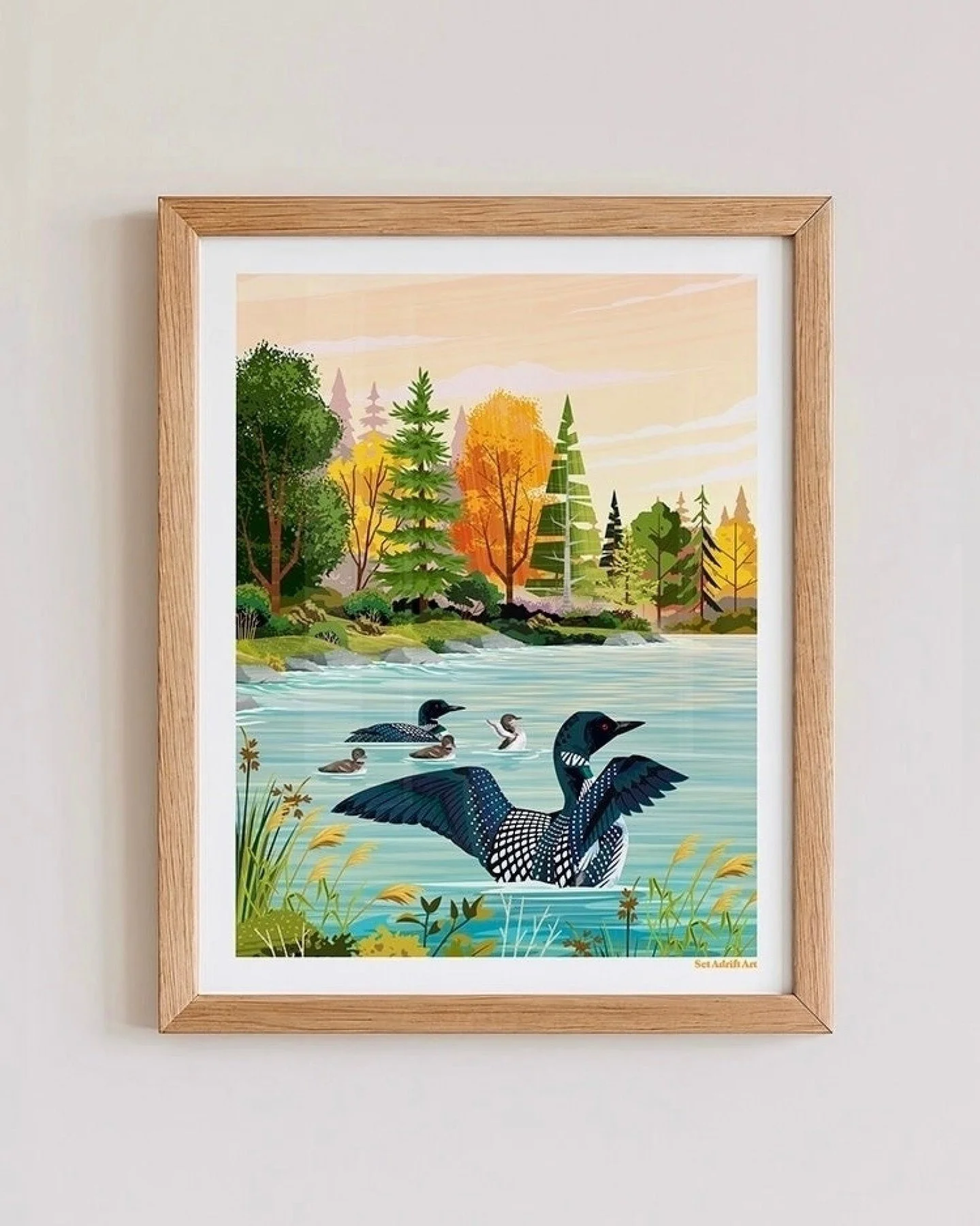Minnesotans are loon-y for our loons! You may have heard them on a camping trip or while relaxing at a cabin, there's at least one per lake. Their haunting calls are a signature for the area and definitely capture Minnesota's natural pride. In celebr