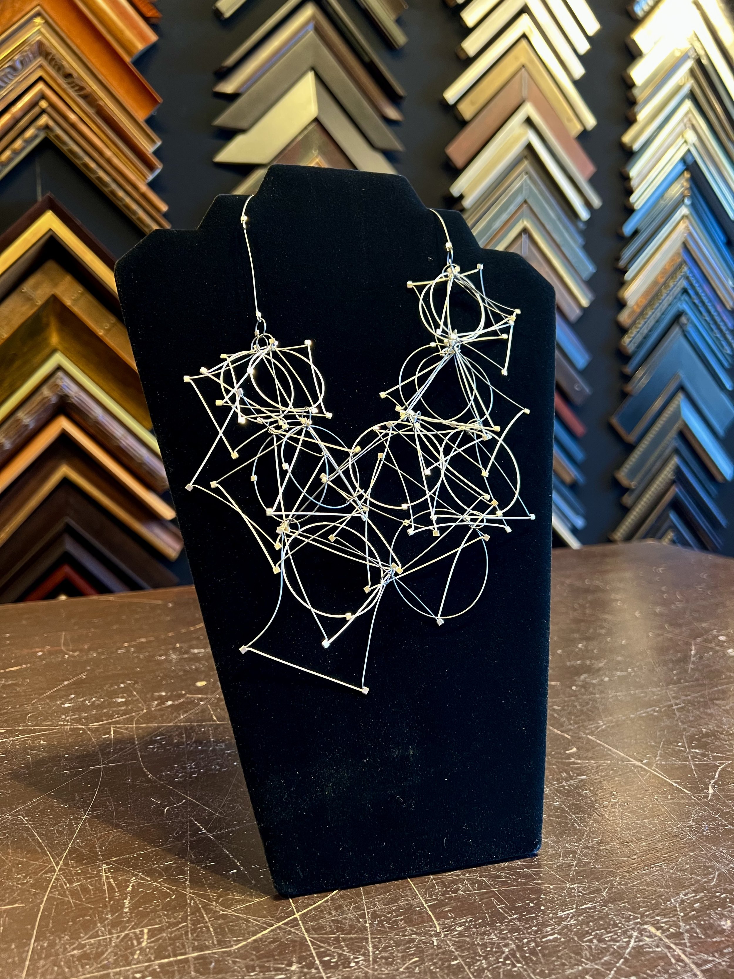 Meghan Patrice Riley - Abstract Bib Necklace