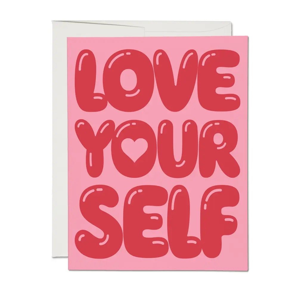 Balloon Love Yourself Card