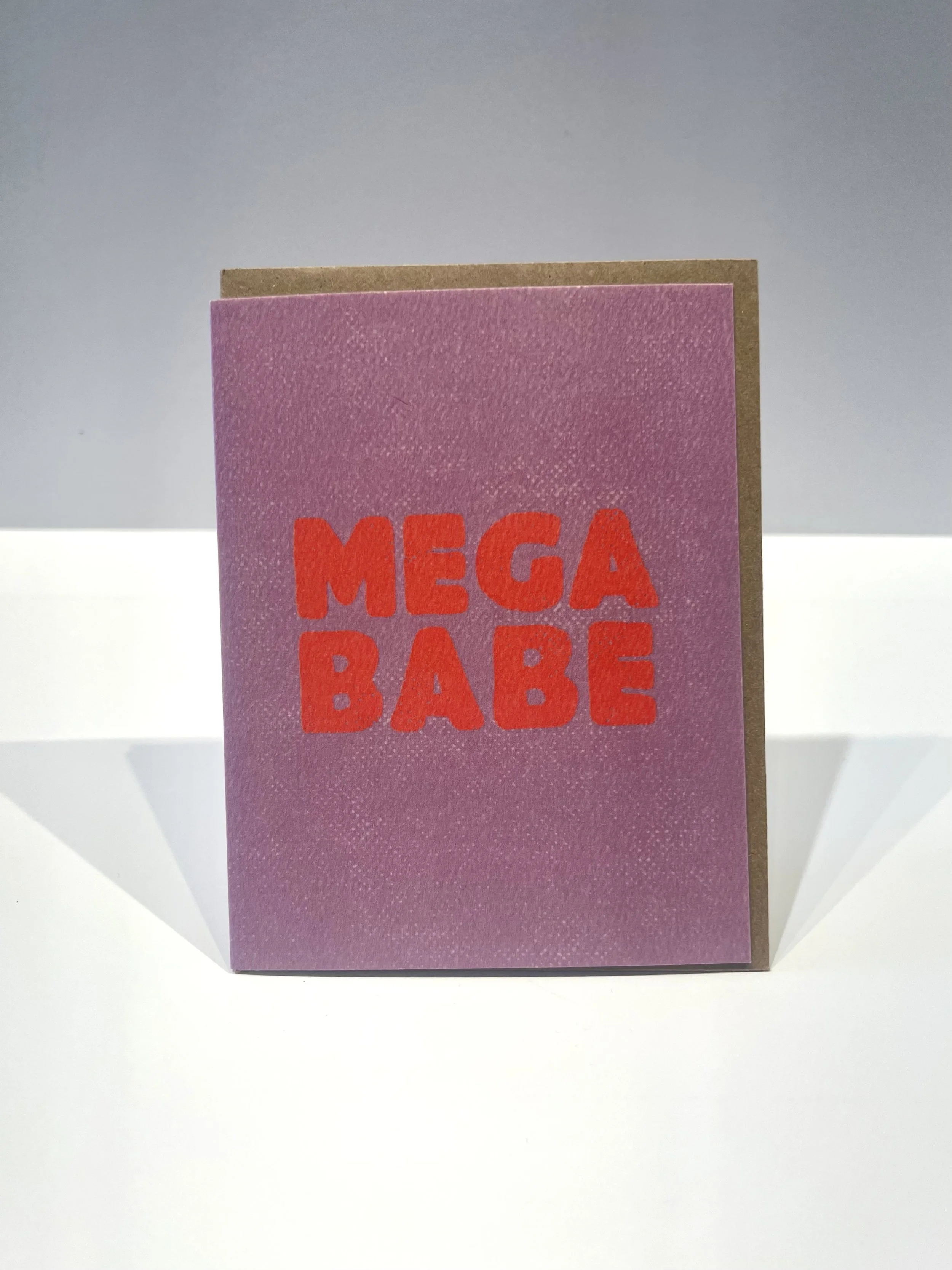Mega Babe Card