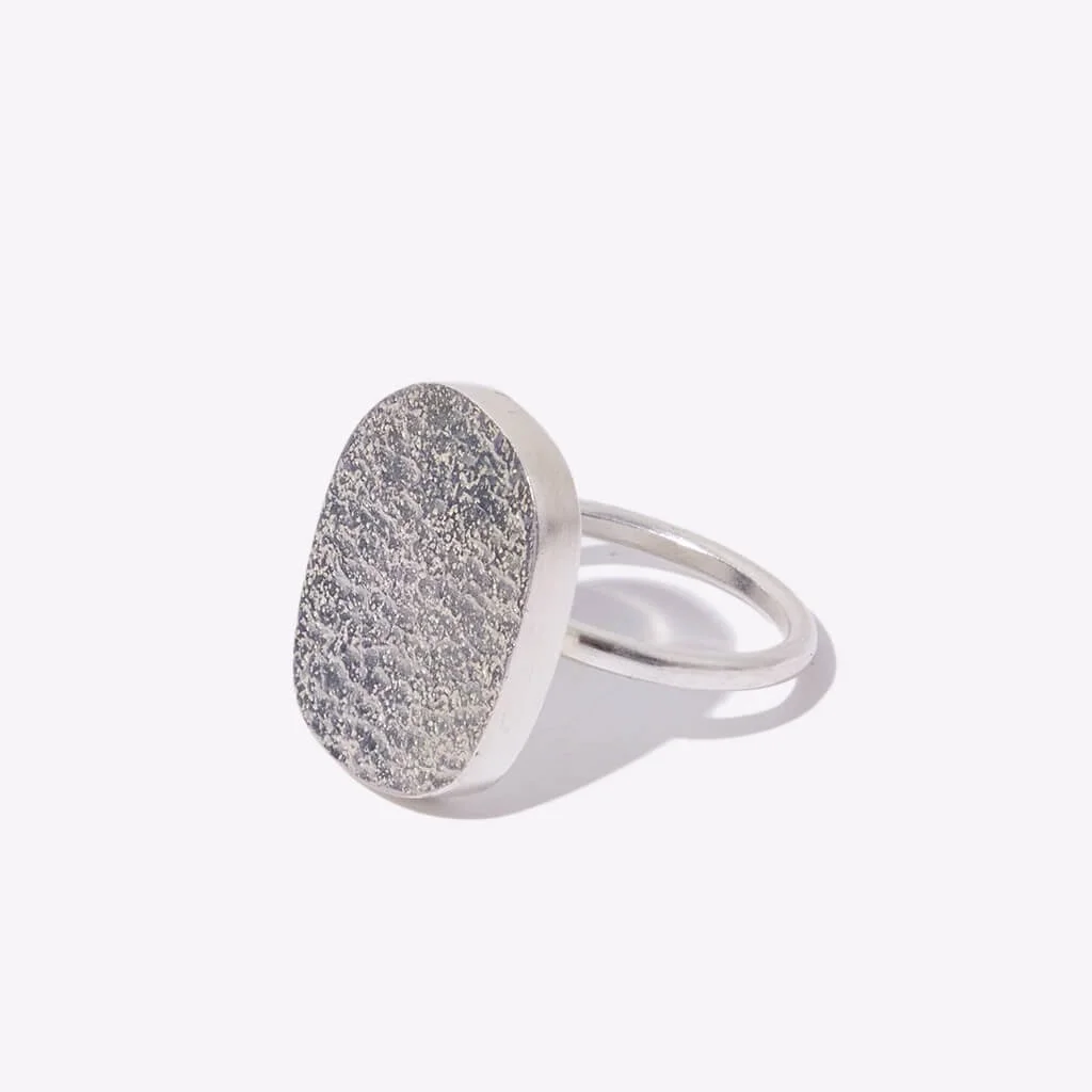 MULXIPLY Skipping Stone Ring | Sterling Silver | Size 6