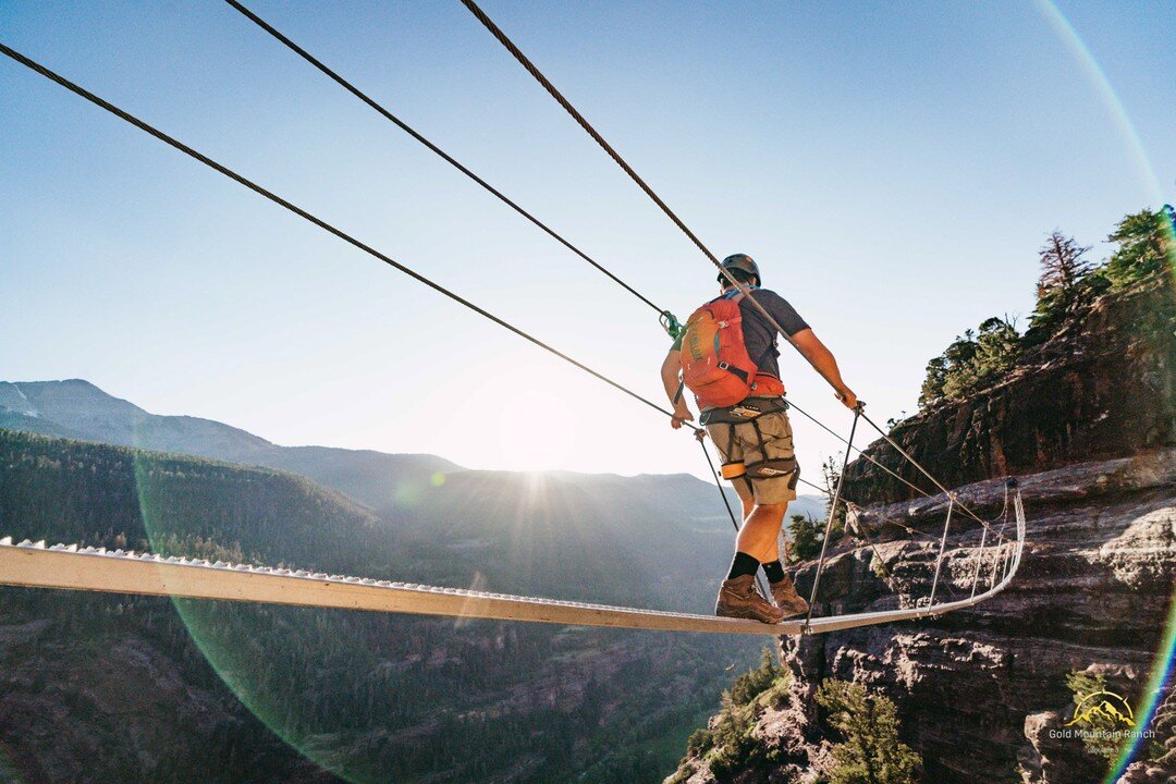 Gold Mountain Ranch with @basecamp_ouray is excited to announce the opening of the THE GOLD MOUNTAIN EXPEDITION in May of 22'. 

This is the crown jewel of Via Ferratas that will solidify Ouray Colorado as the Via Ferrata capital. 

This is an &quot;