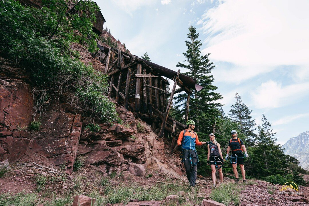 No other Via Ferrata takes you places like this. 

The Memphis Mine was played an important role during Ouray's time as a gold producer after the price of silver crashed in 1893. This is when the collection of mines known as the &quot;Gold Belt&quot;