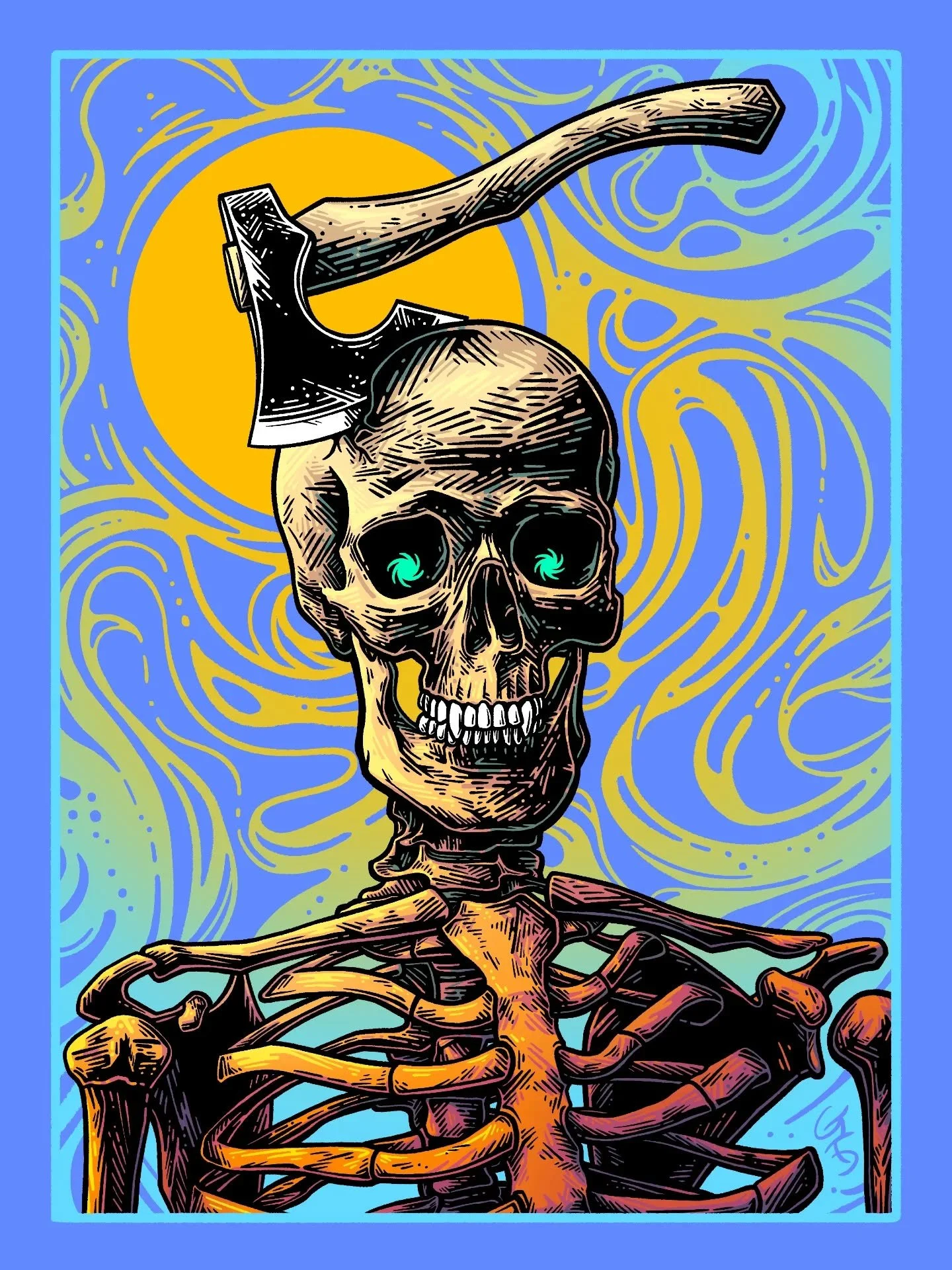 Just a Headache.  It arrives without warning like a sudden, unwelcome guest.  No visible red flag signals its approach.  It is stealthy; manifesting out of the surrounding air, a prickly sensation forms and is closely followed by immediate discomfort