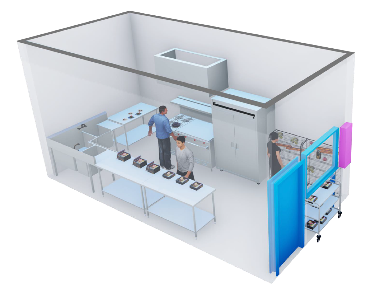 Wired Kitchens Provides Affordable Delivery Only Ghost Kitchens On Flexible Terms Wired Kitchens