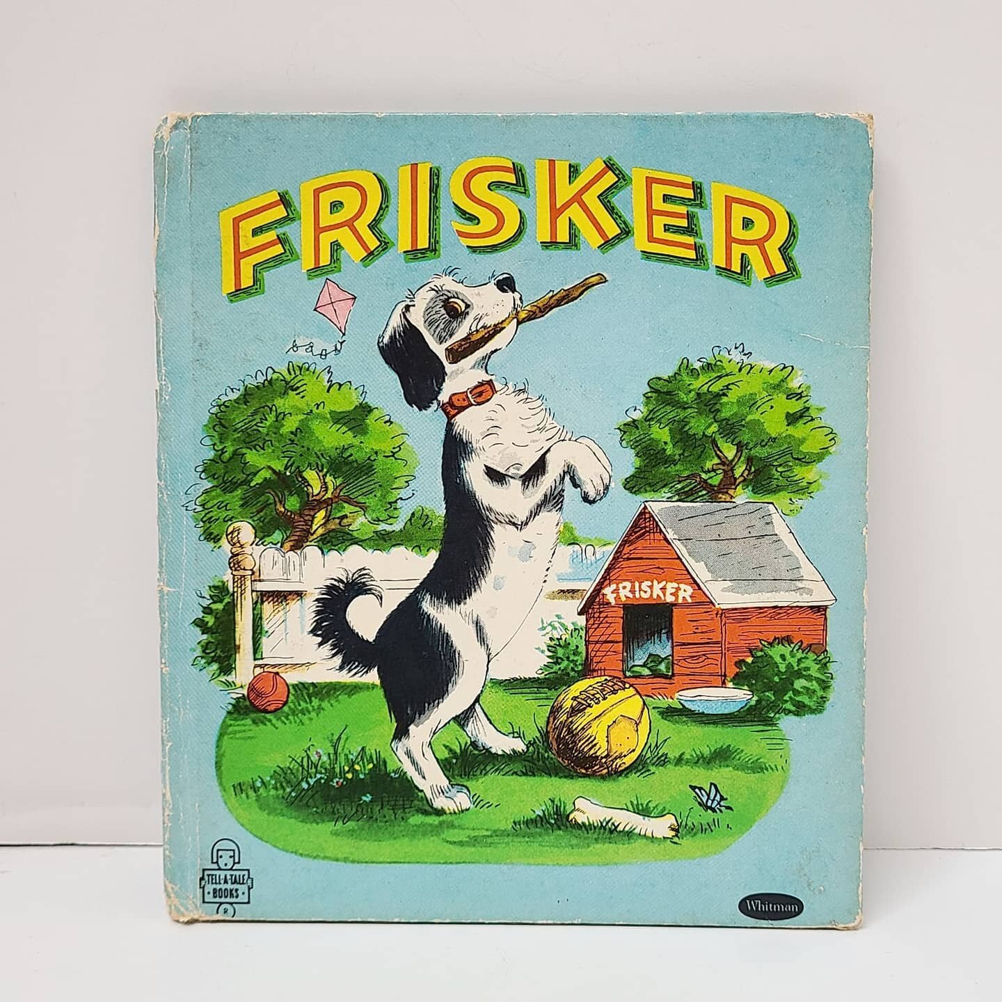 Frisker is the cutest! Sweet Whitman book from 1956. Has separated from the spine (see all photos).
.
$8 + shipping
.
Claim with &quot;me&quot; or &quot;mine&quot; then DM email address and zip code.
.
Shipping to US only.
Or local pick-up
.
$5 shop 